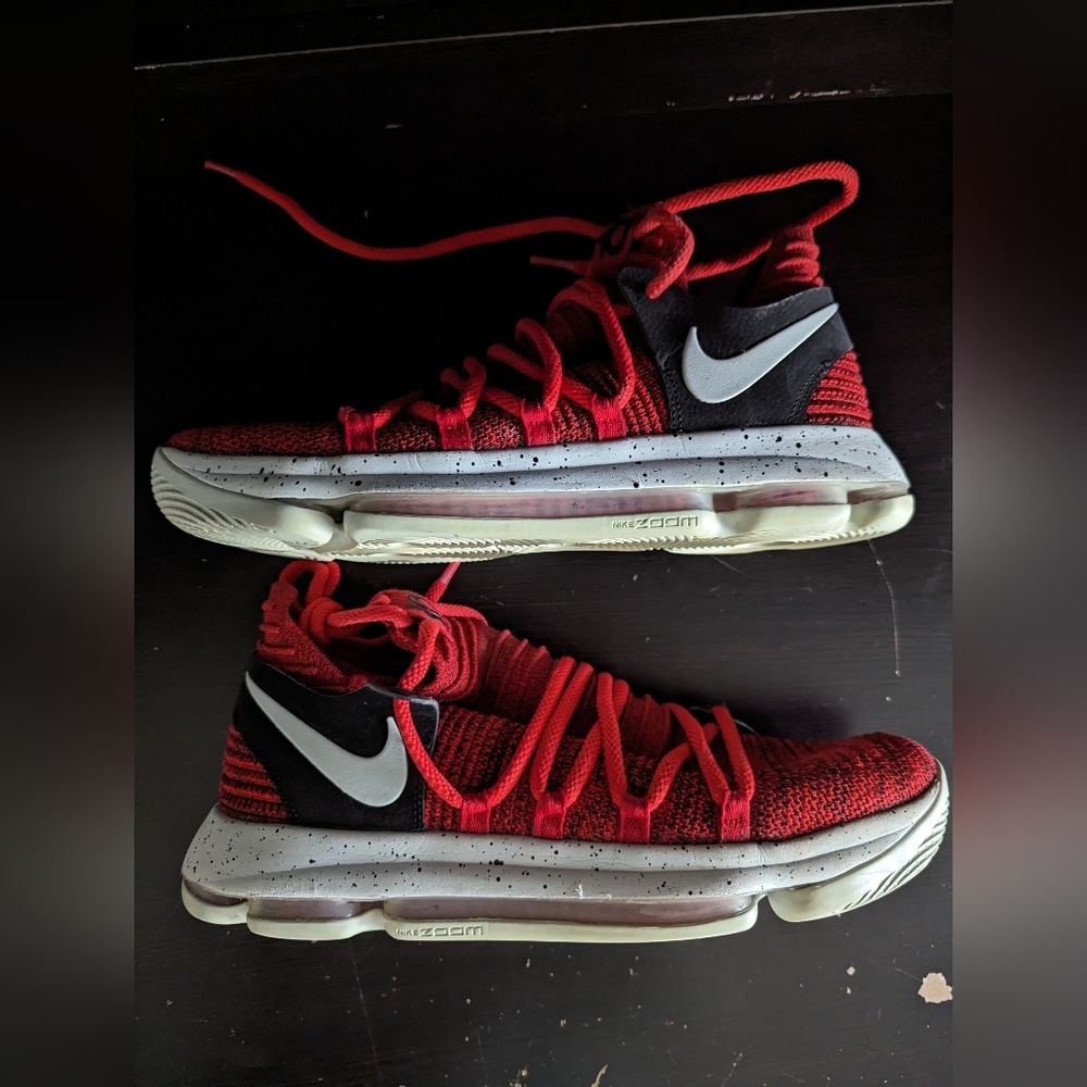 Nike KD 10 - University Red - Size 9